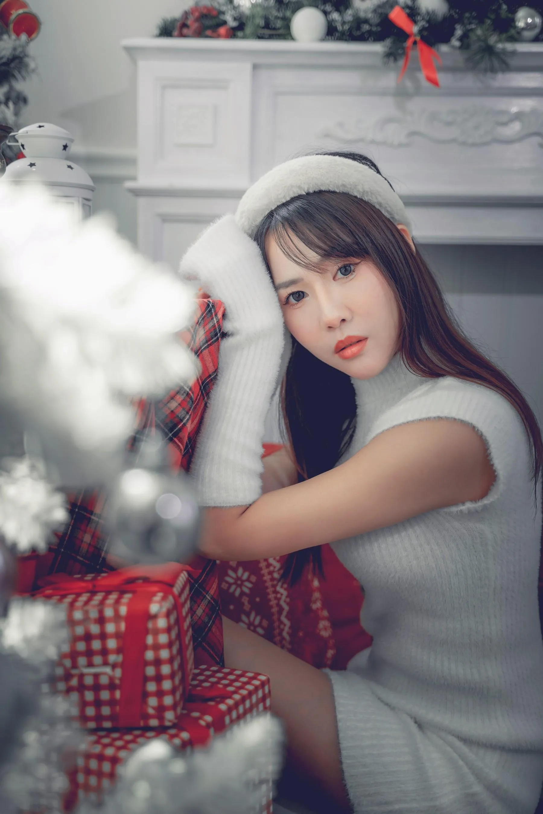 [YITUYU艺图语]2021.12.21 圣诞少女 lin [42P]插图5